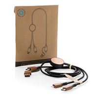 CAVO 6 IN 1 IN PLASTICA RICICLATA